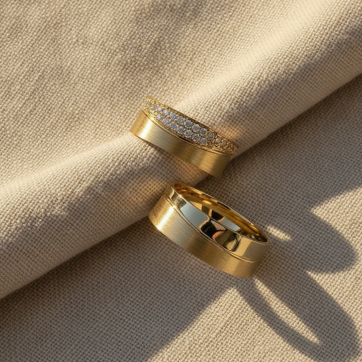 Goldschmuck-Set Ondina