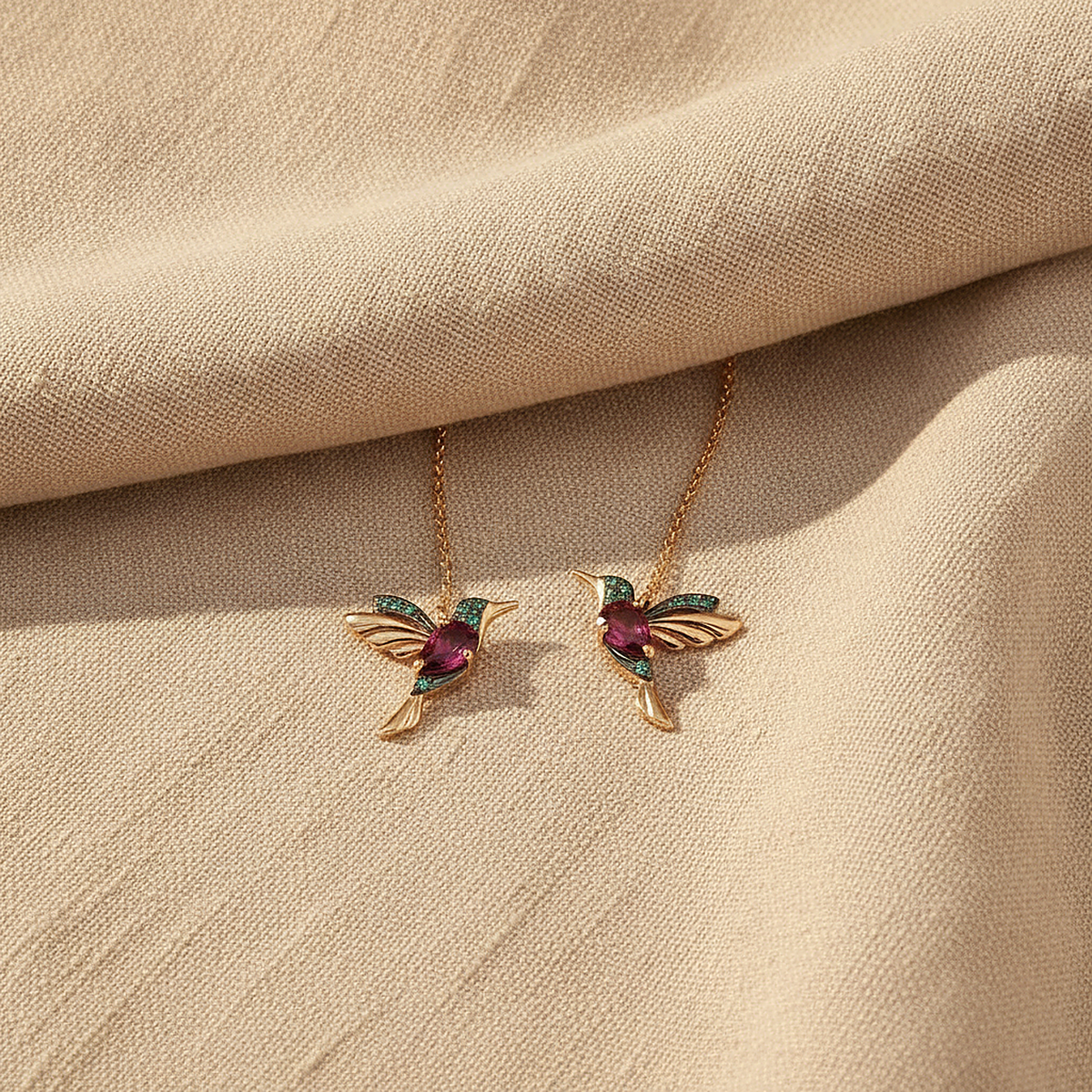 Boucles d’oreilles Ysolde en zircone