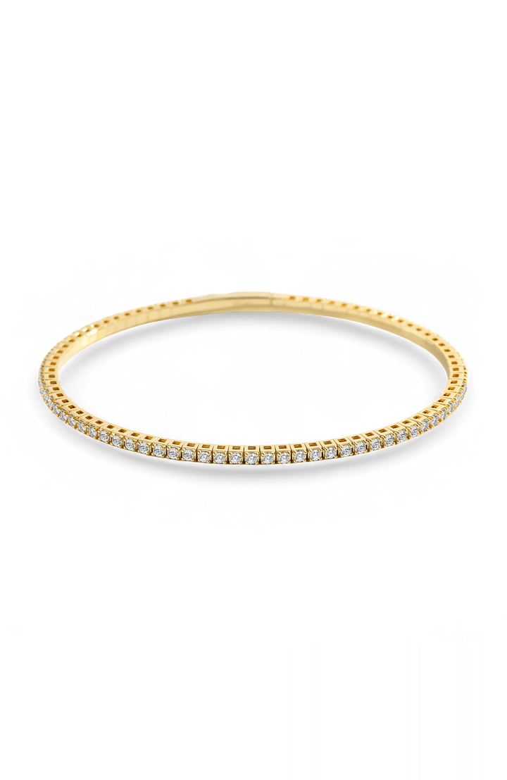 Flexible Diamond Tennis Bracelet