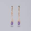 Boucles d’oreilles Cassia en zircone\Seeder