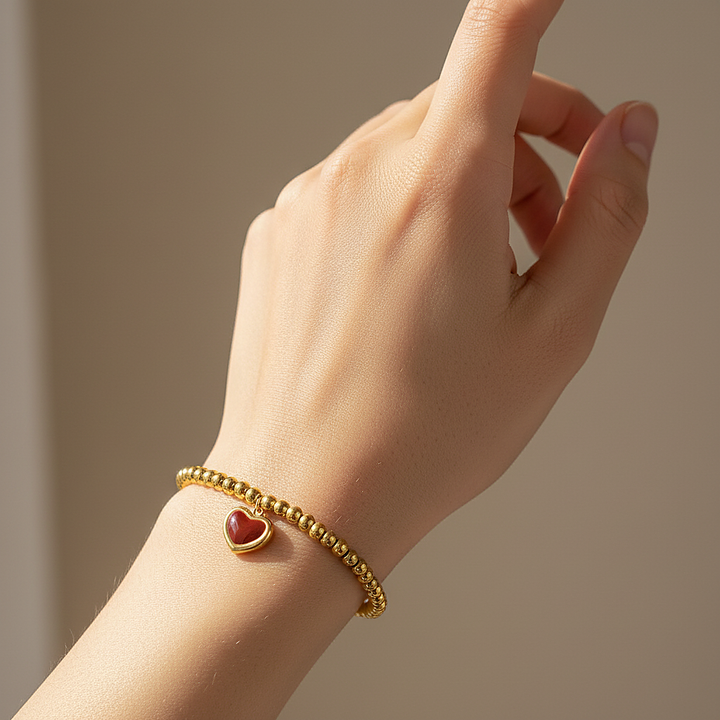 Une Gold Bracelet