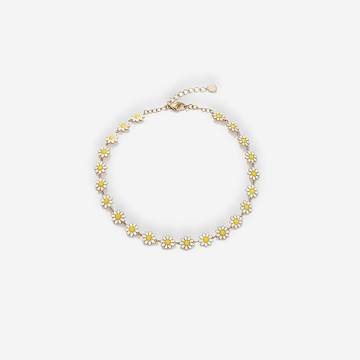 Daisy Flower Necklace