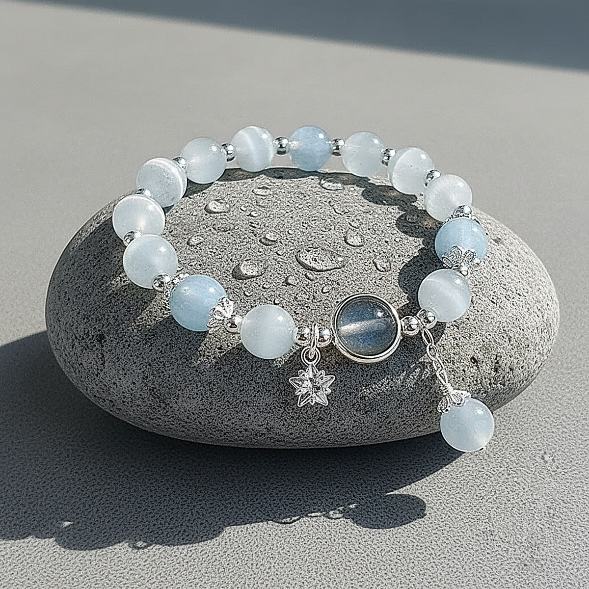 Greta-saffierarmband