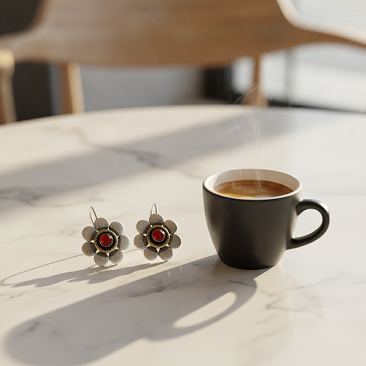 Clemence Crystal Earrings