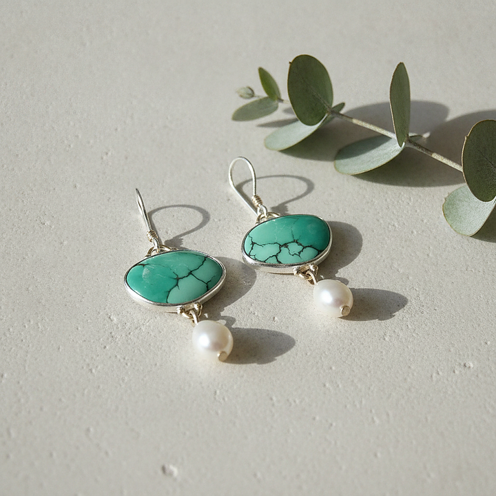Soleil Pearl Earrings
