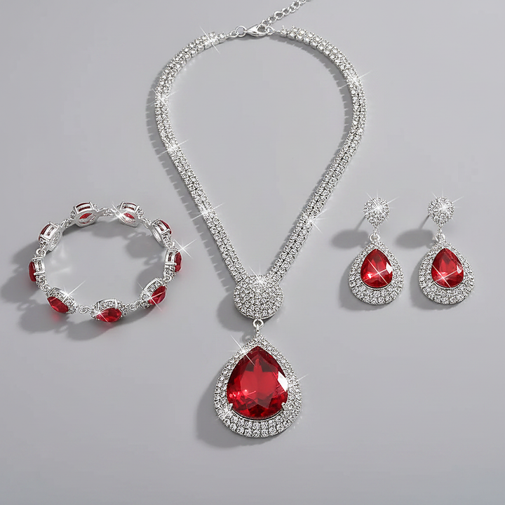 Ensemble de bijoux Kaia Ruby