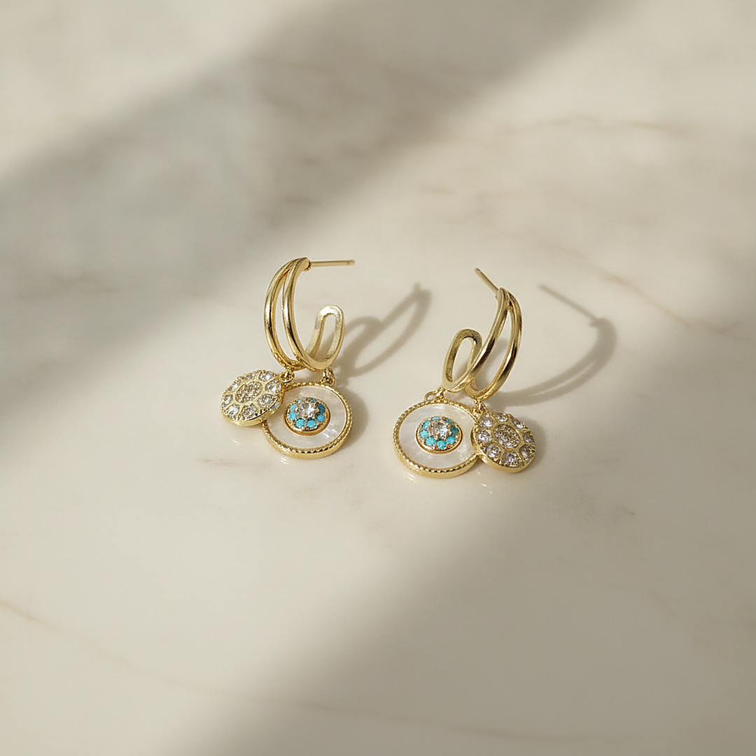 Xanthe Zirconia Earrings