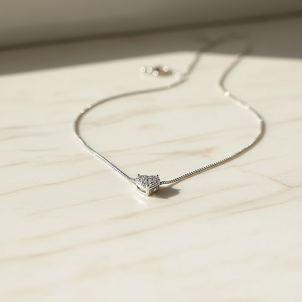 Solveig Silver Necklace