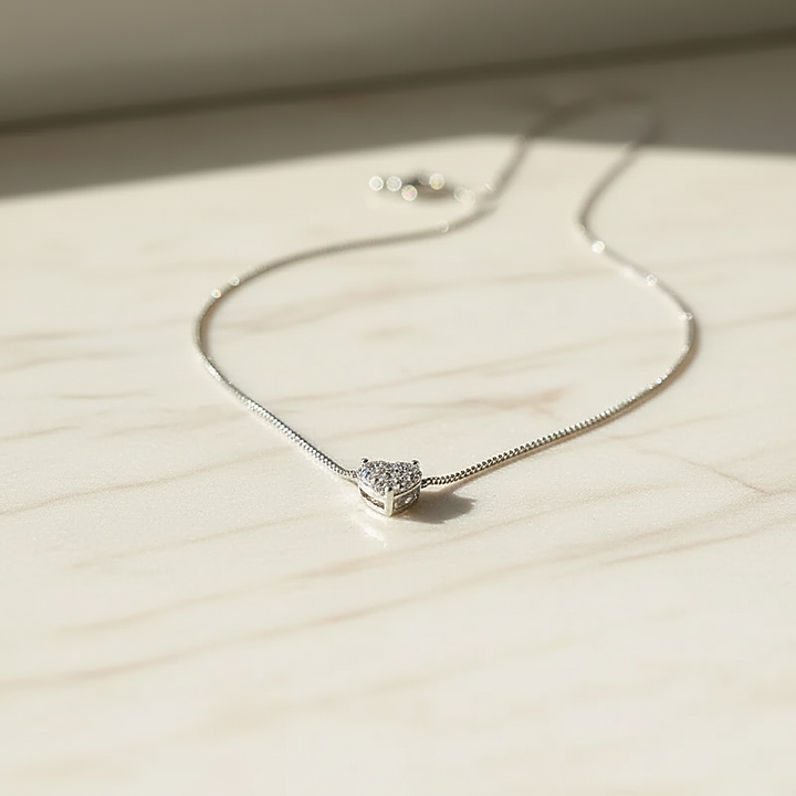 Solveig Silver Necklace