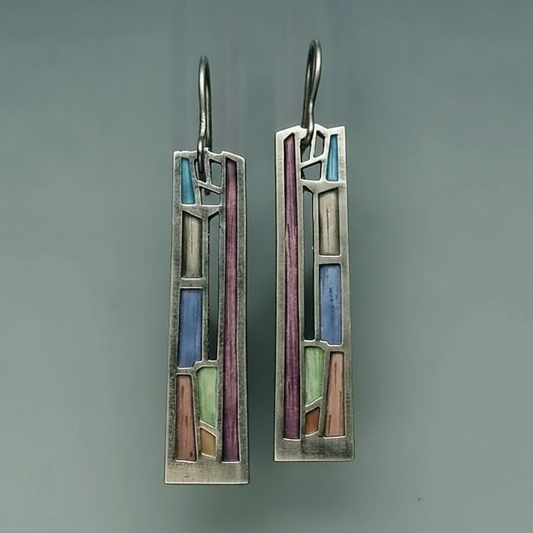 Vintage náušnice Vionnet