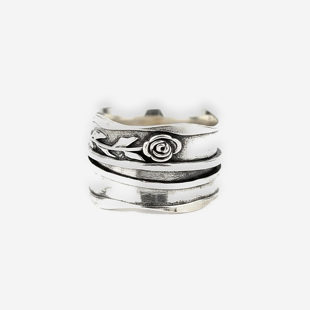 Anello Oceane in argento
