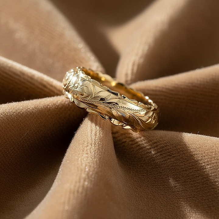 Anello Perle Gold
