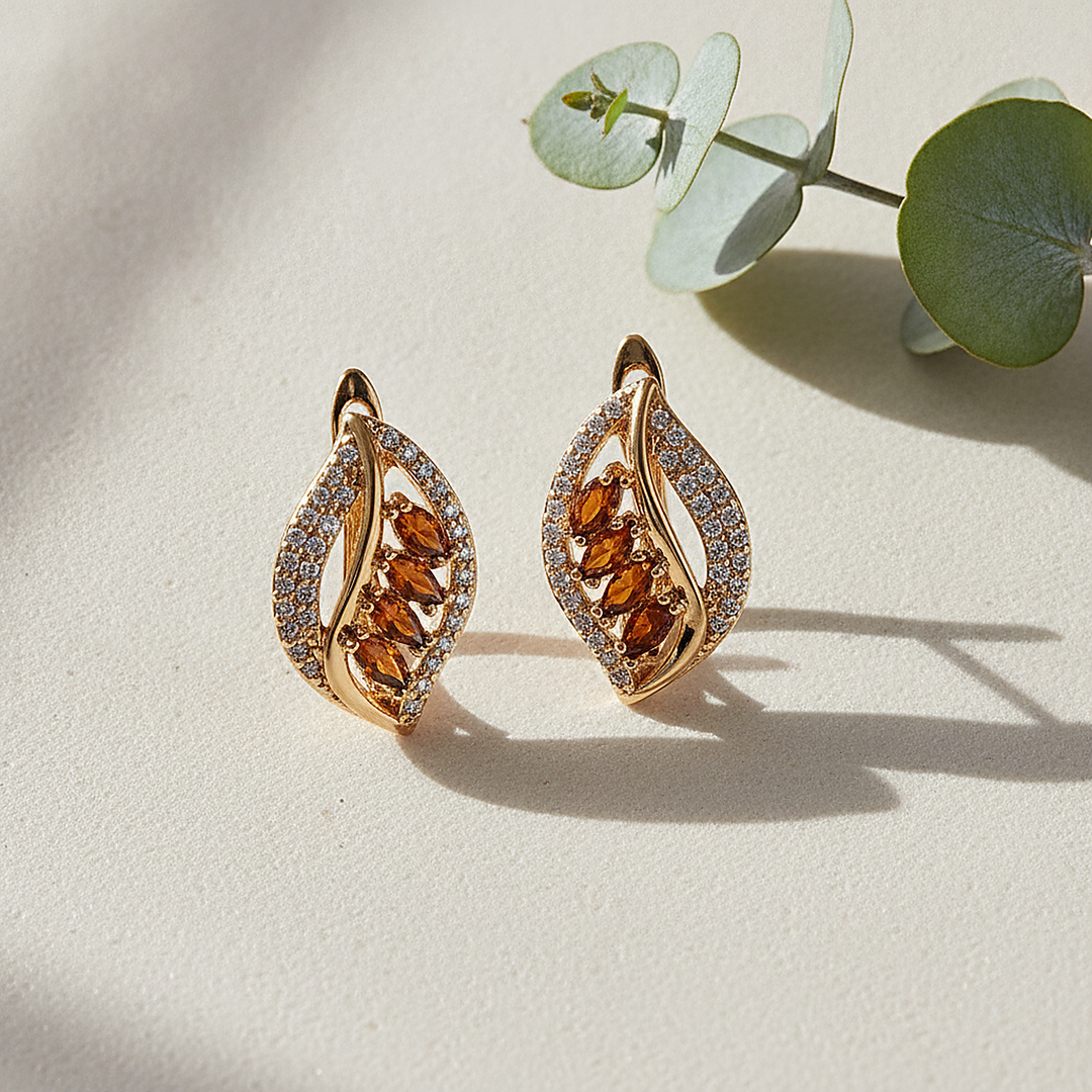 Boucles d’oreilles Valentine en zircone cubicque