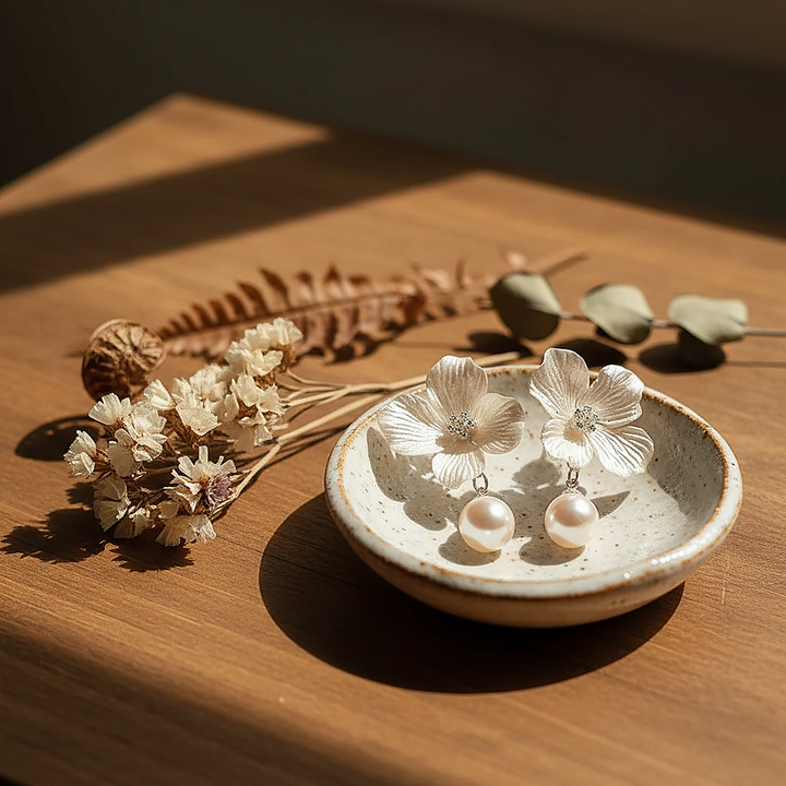 Ottilie Pearl Earrings