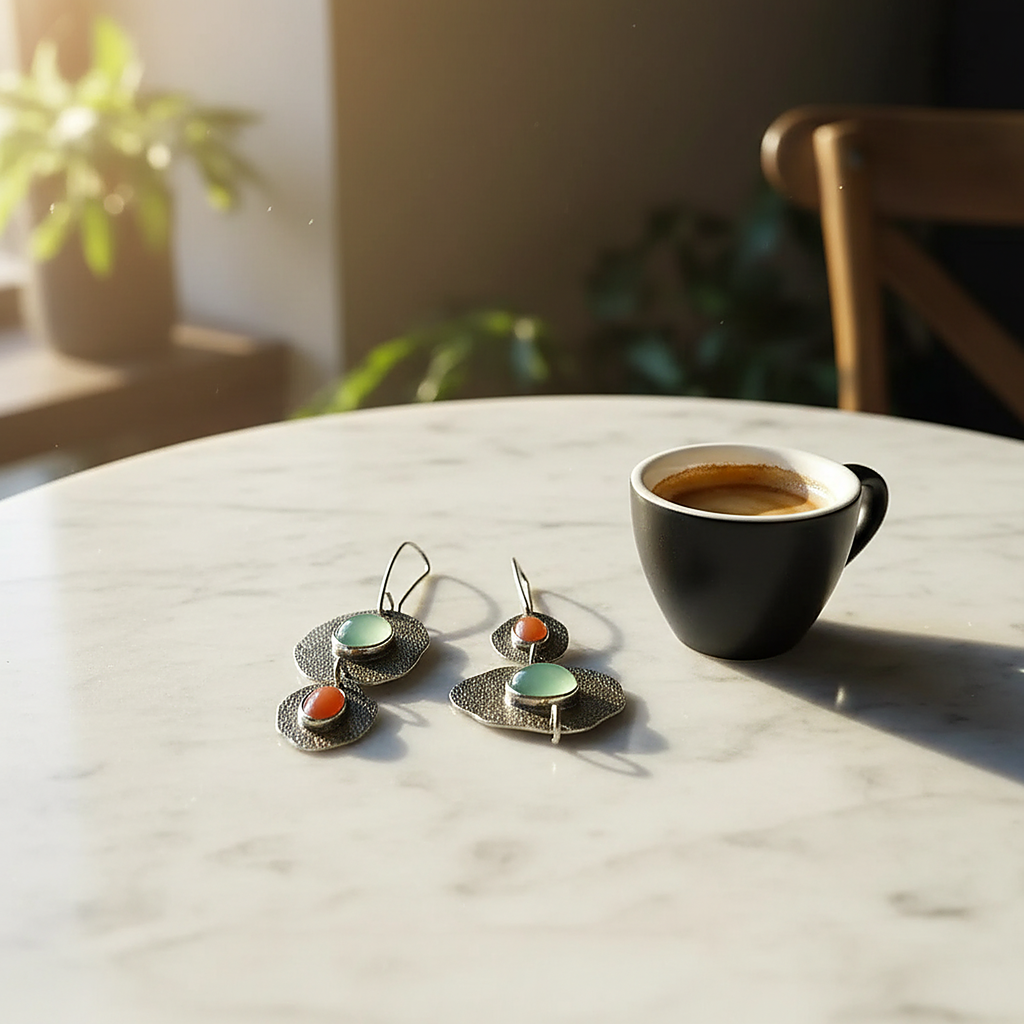 Giselle Moonstone Earrings
