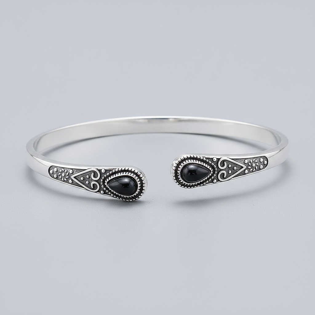 Camille Onyx-armband