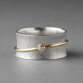 Anello Sidonie con zirconi