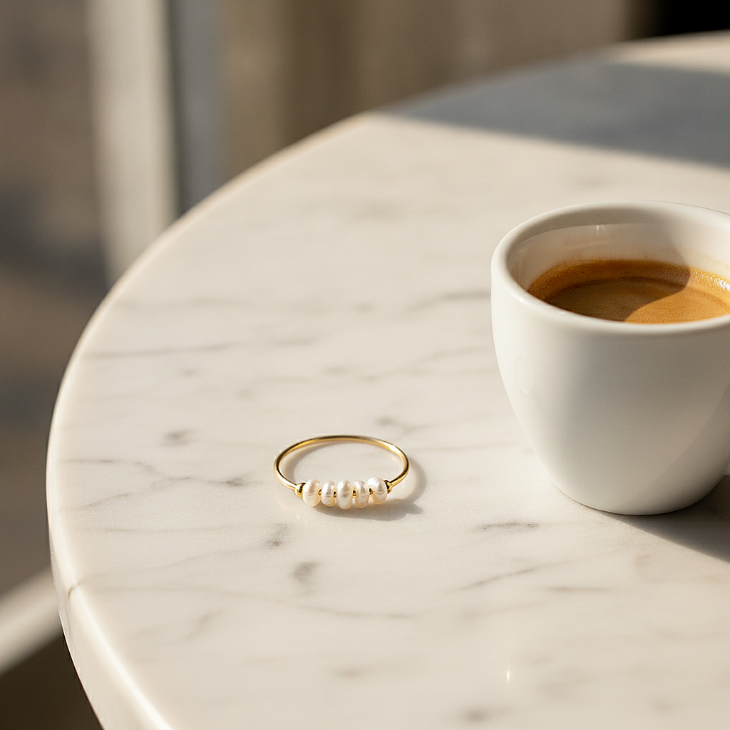 Alba Pearl Ring