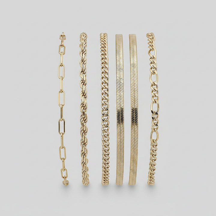 Tindra armband i guld