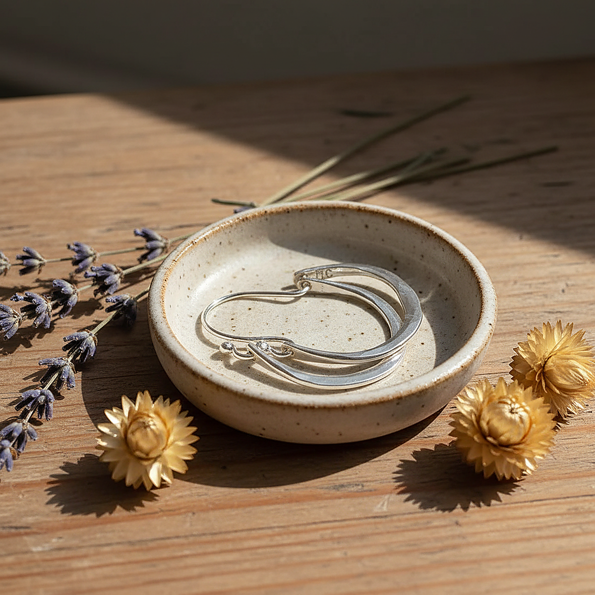 Ursule Silver Earrings