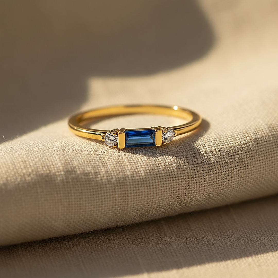 Anillo Selene dorado