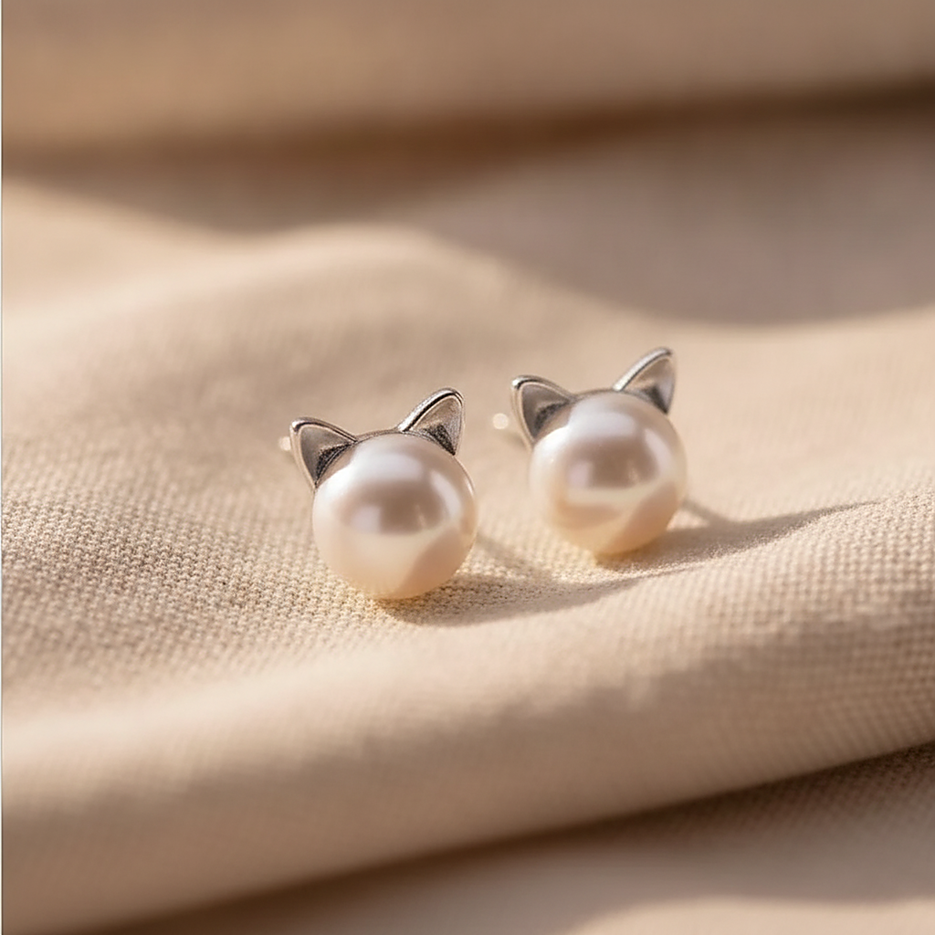 Boucles d’oreilles Juliette en perles