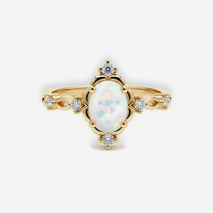 Anello Rhea con opale