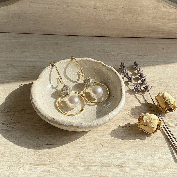 Maelys Pearl Earrings