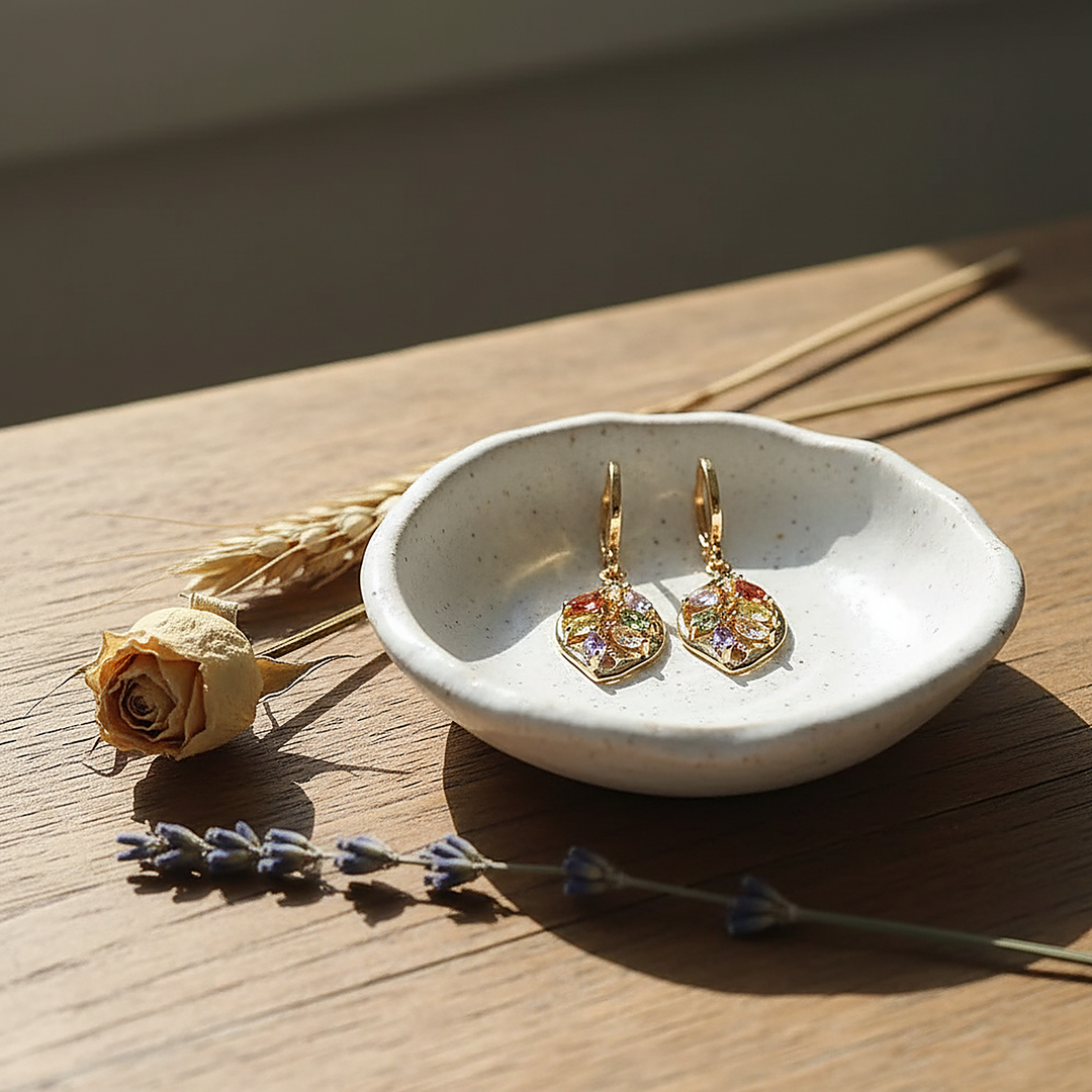 Nadia Zirconia Earrings