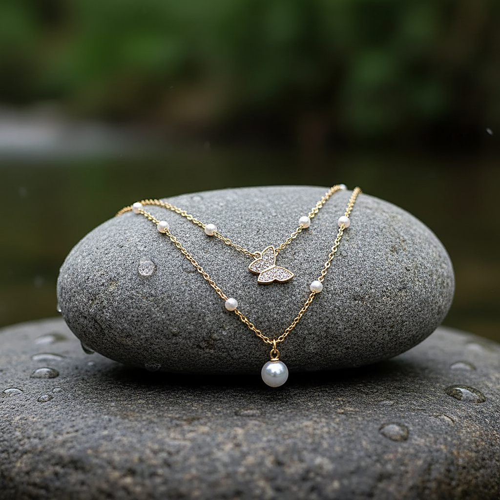 Jolie Pearl Necklace