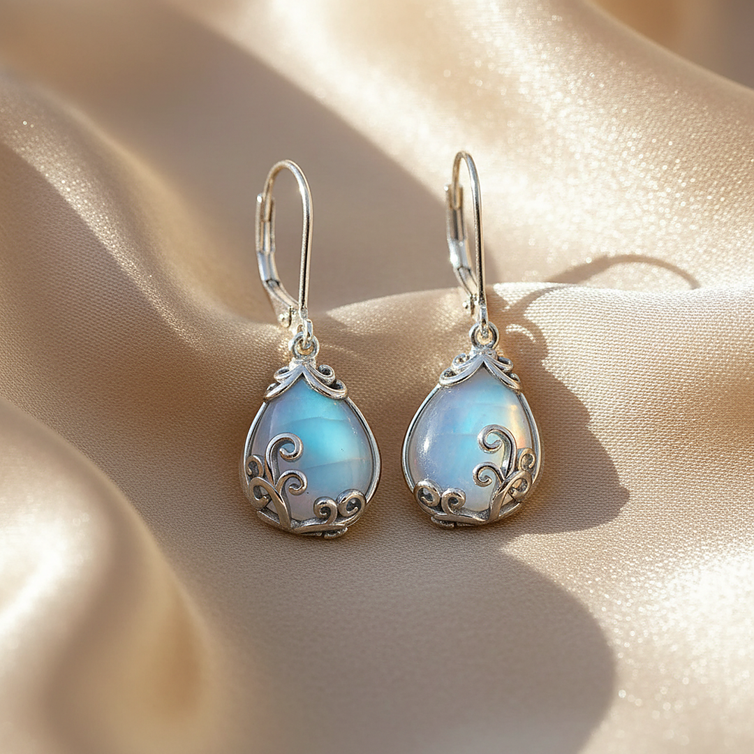Beatrice Moonstone Earrings