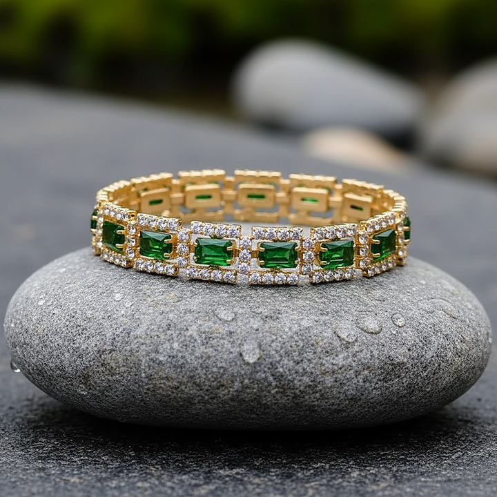Elise Emerald Bracelet