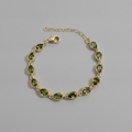Camille Peridot Bracelet