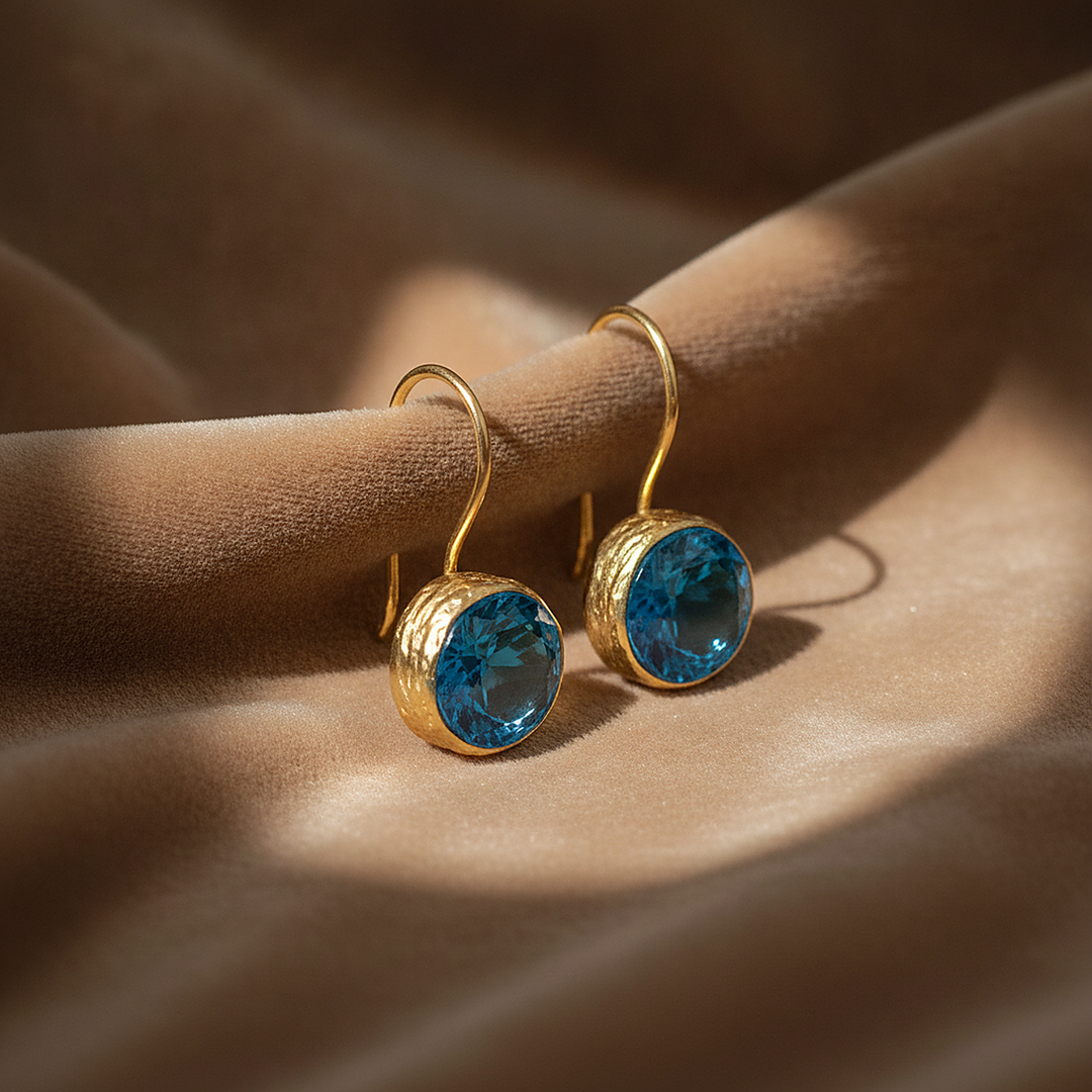 Pendientes Jolie de circonita
