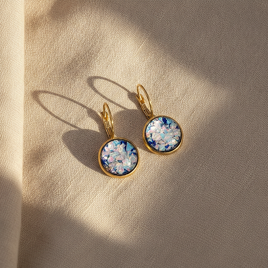 Pendientes Noor con pedrería