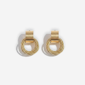 Boucles d’oreilles Lucienne dorées