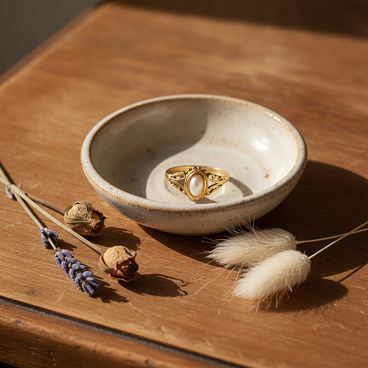 Colette ring styled