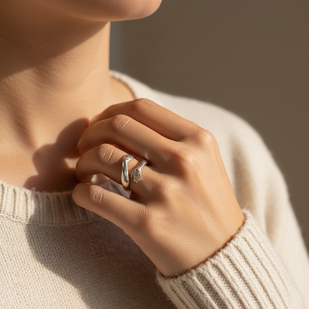 Colette-sølvfarvet ring