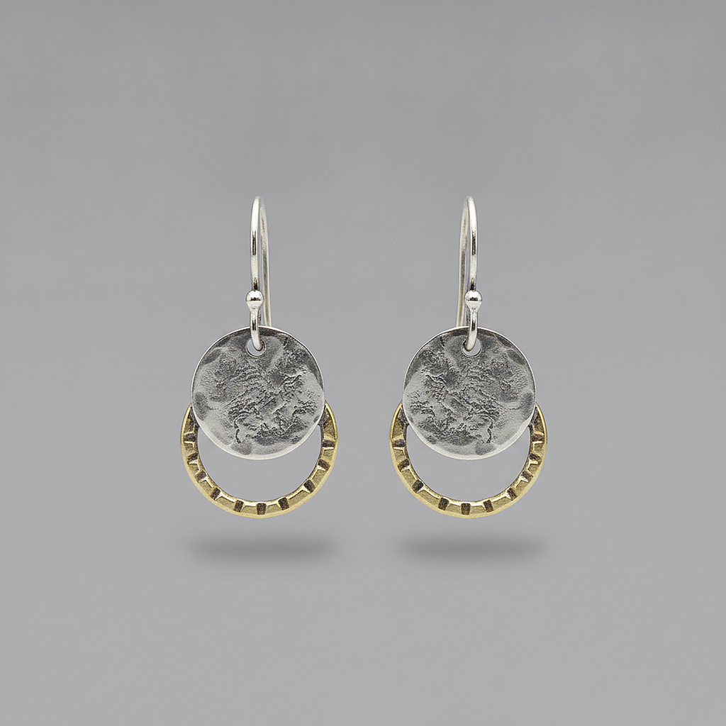 Boucles d’oreilles dorées Iliana