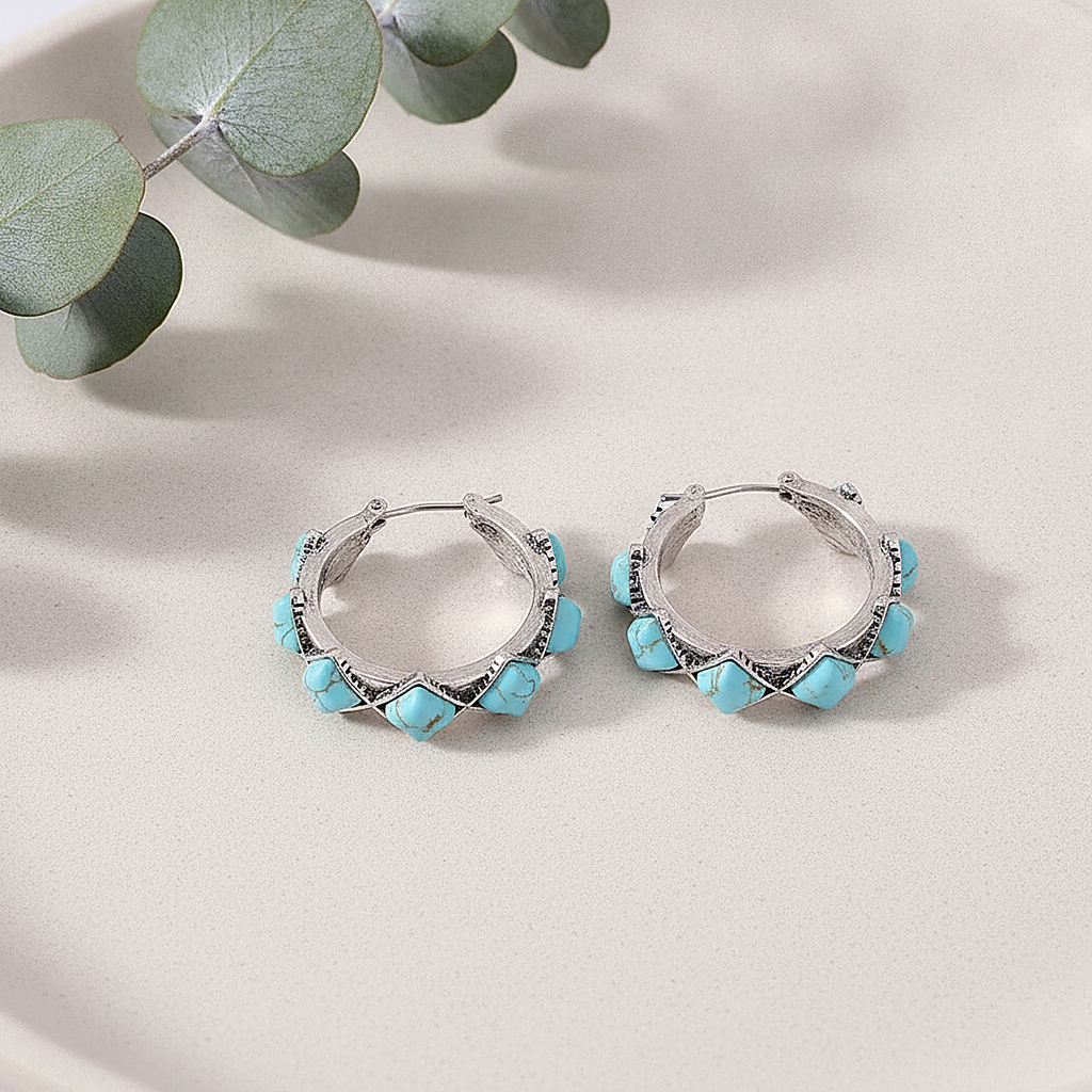 Suri Turquoise Earrings
