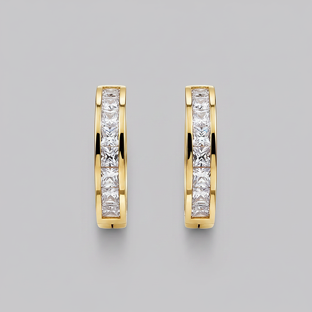 Boucles d’oreilles en cristal Hespera