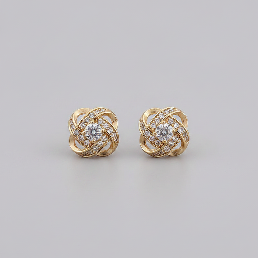 Boucles d’oreilles Blythe en zircone
