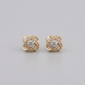 Boucles d’oreilles Blythe en zircone