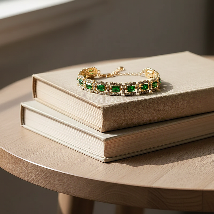 Elise Emerald Bracelet