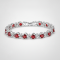 Oceane Ruby Bracelet