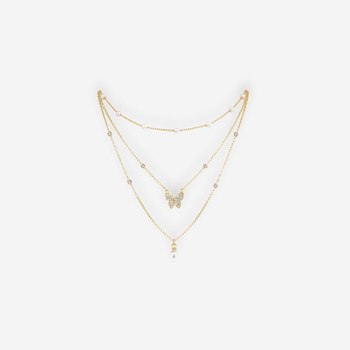 Jolie Pearl Necklace
