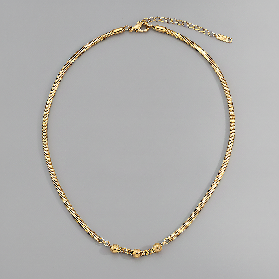 Solveig Gold Necklace