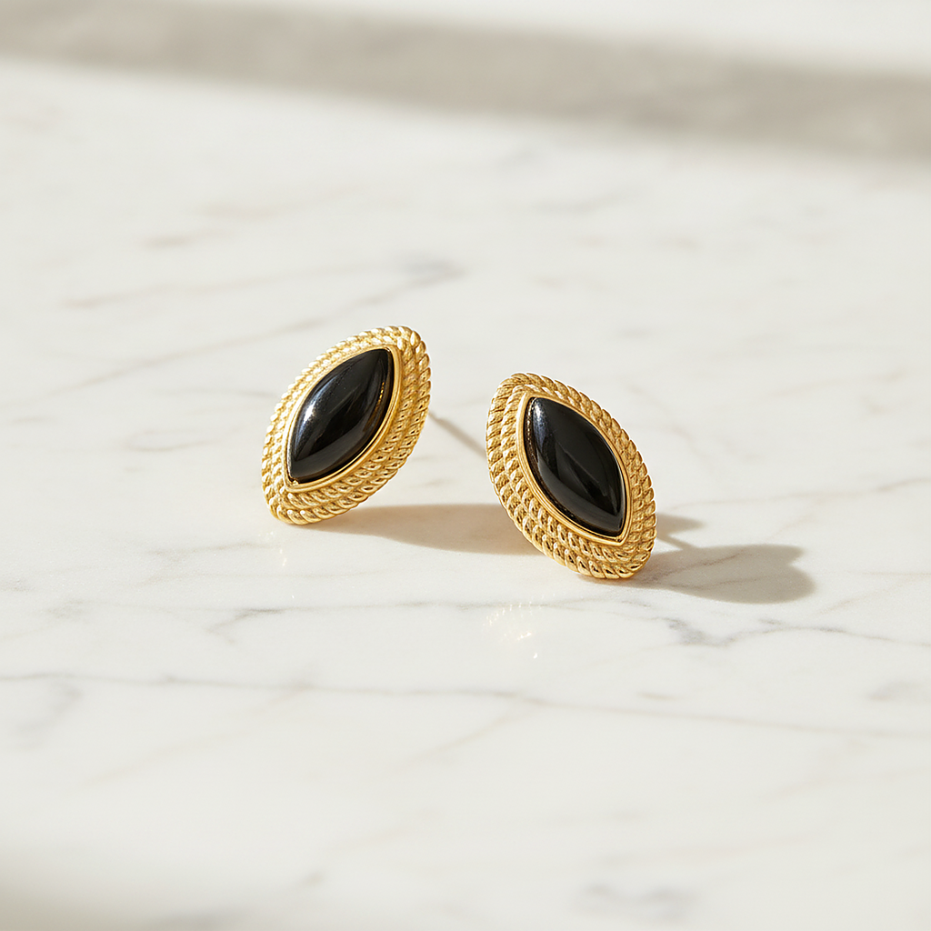 Cassia Gold Earrings