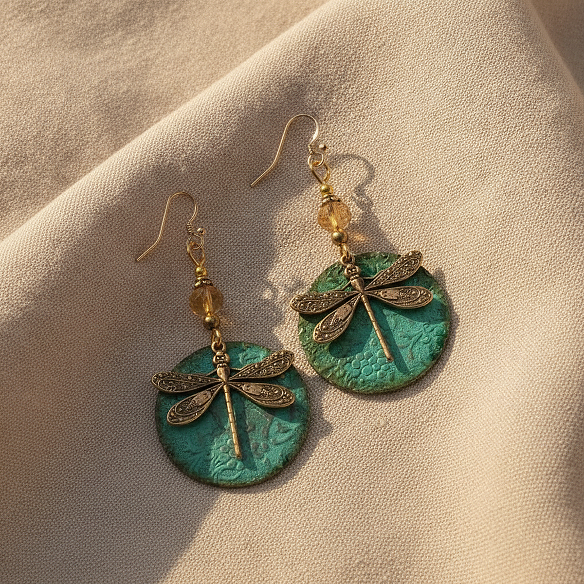 Pendientes Willa dorados