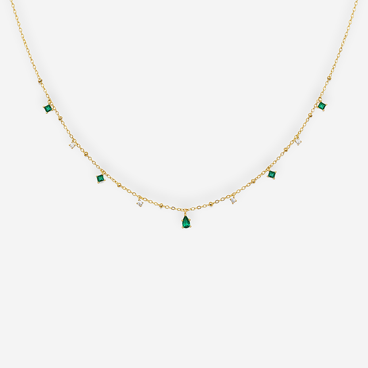 Emily Crystal Choker Necklace